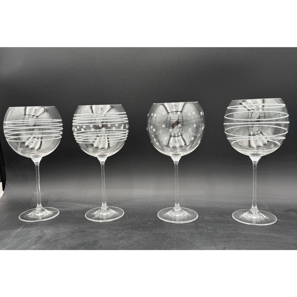 Mikasa Cheers Balloon Red Wine Glasses Set of 4